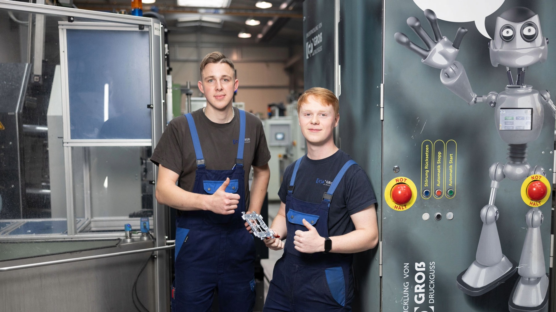 Ausbildung Industriemechaniker für Produktionstechnik | Groß Druckguss
